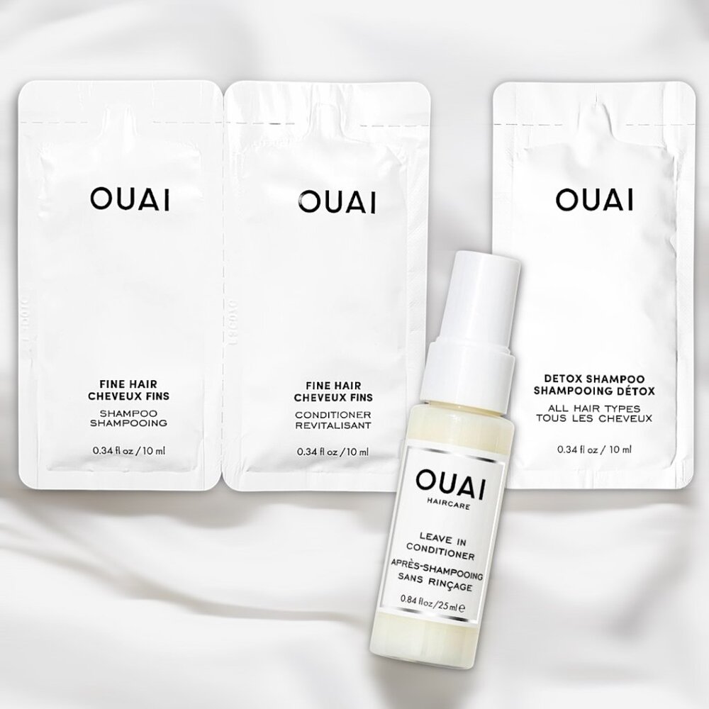Sephora—OUAI 4pc Haircare Sample Set *New*